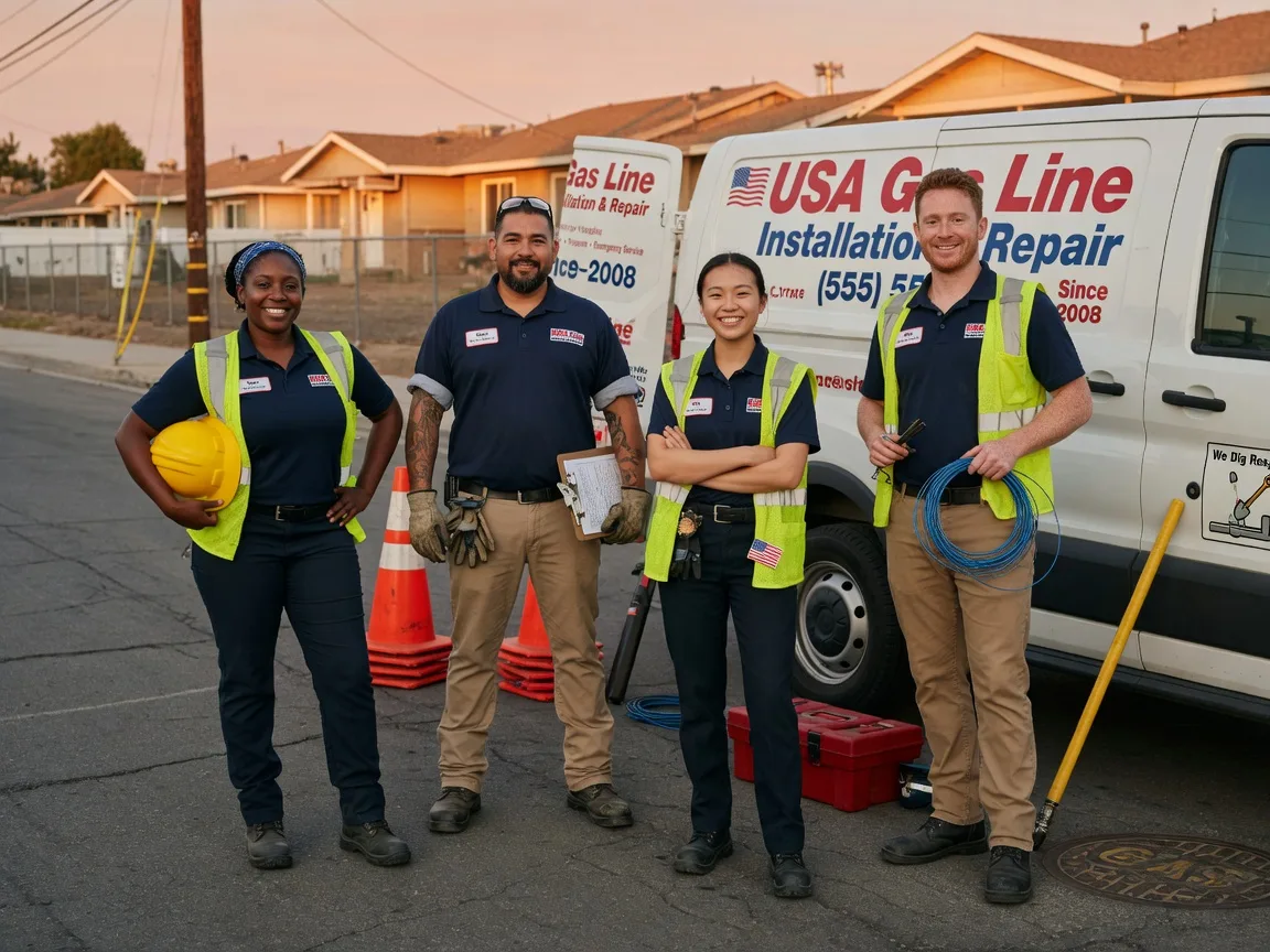 Gas Line Installation company in Staples, TX